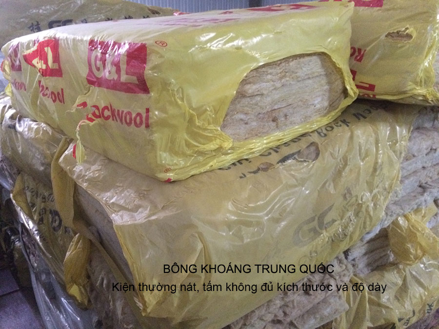 Kiện bông khoáng Trung Quốc