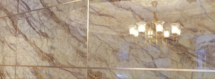 Chống ẩm mốc tường nhà bằng nhựa giả đá PVC Marble