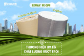 Remak® PE OPP tráng bạc & tráng keo tự dính: Thương hiệu uy tín – Chất lượng vượt trội