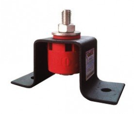 Wall vibration isolator