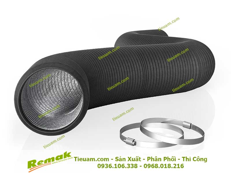 Ống gió mềm không bảo ôn 2 lớp - Remak 0