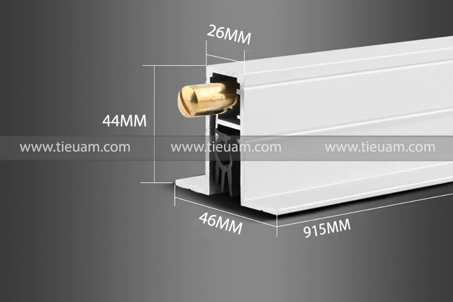 Chân cửa tự co cách âm Heavy Duty ADB910-B04 0