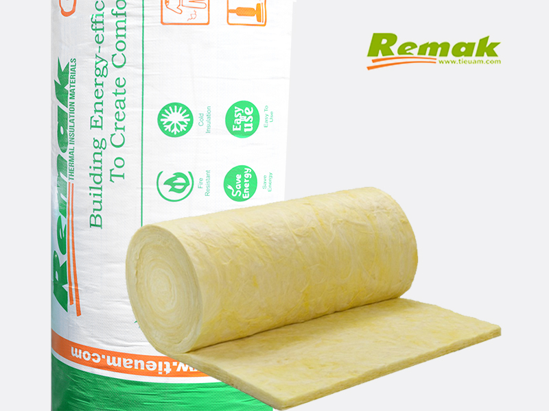 Bông Thủy Tinh Remak® GlassWool dạng cuộn