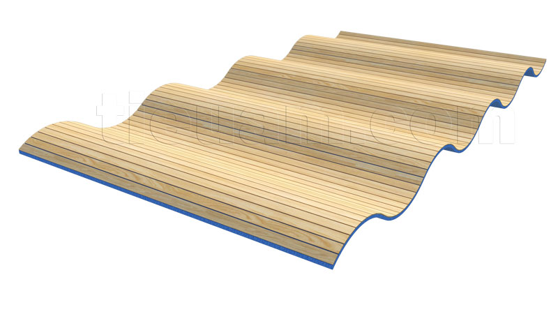 Gỗ tiêu âm uốn cong Remak® Acoustics Flexible Wood 3