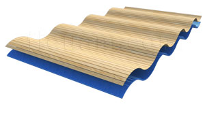 Gỗ tiêu âm uốn cong Remak® Acoustics Flexible Wood