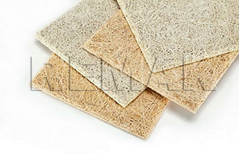 Wood wool acoustic panel