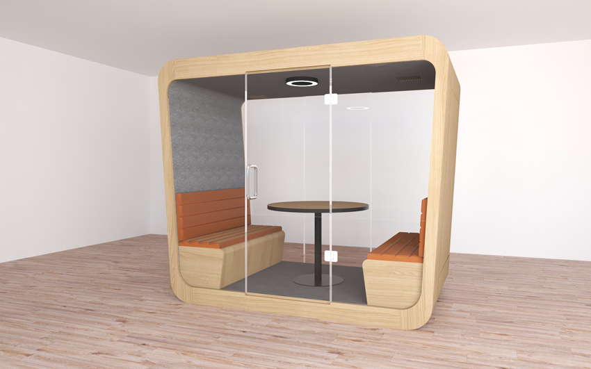 Cabin cách âm CutePod – hạnh phúc trong sự tĩnh lặng 4