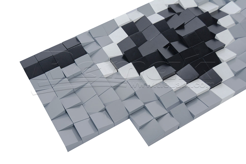 Combo viên gỗ thông Remak® Sound Diffuser cao cấp làm tranh tán âm nghệ thuật DIY 1