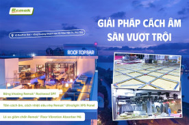 Giải pháp cách âm sàn vượt trội cho X2 Rooftop Bar, Khách sạn X2 Vibe Việt Trì (Phú Thọ)