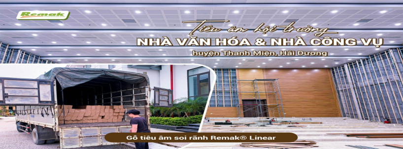 Hội trường Nhà Văn hóa và Nhà Công vụ huyện Thanh Miện, Hải Dương