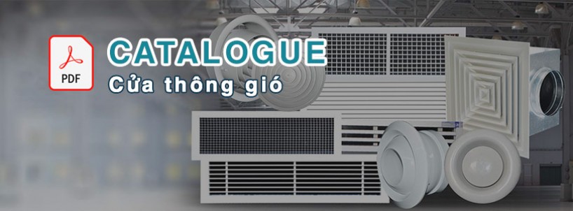 Catalogue cửa thông gió điều hòa