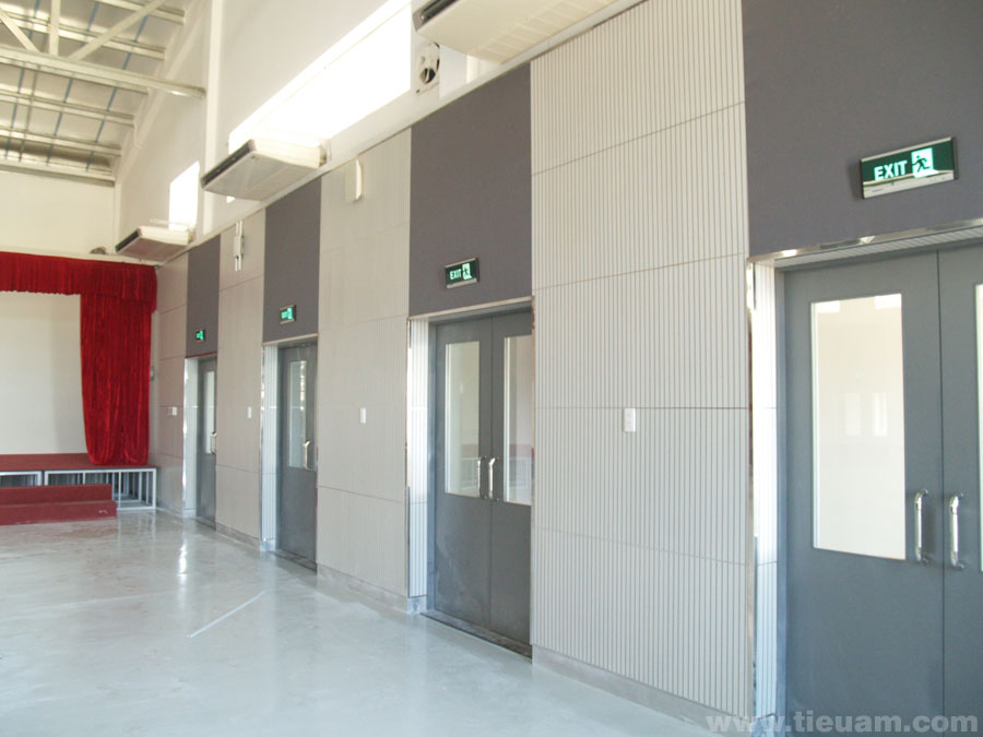 Thiết kế và thi công tiêu âm phòng tập múa Trường quốc tế Singapore - Ảnh 1