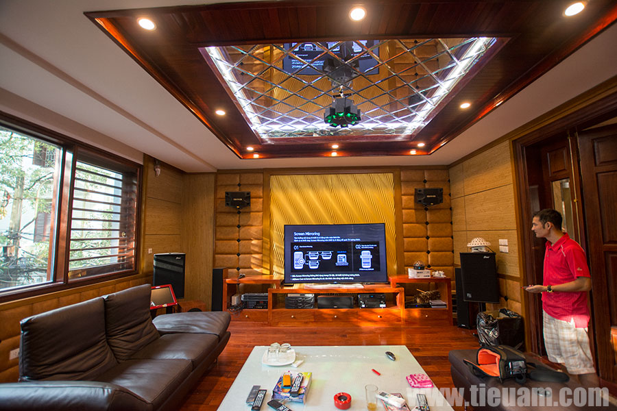 Thiết kế và thi công phòng giải trí gia đình - Ảnh 1