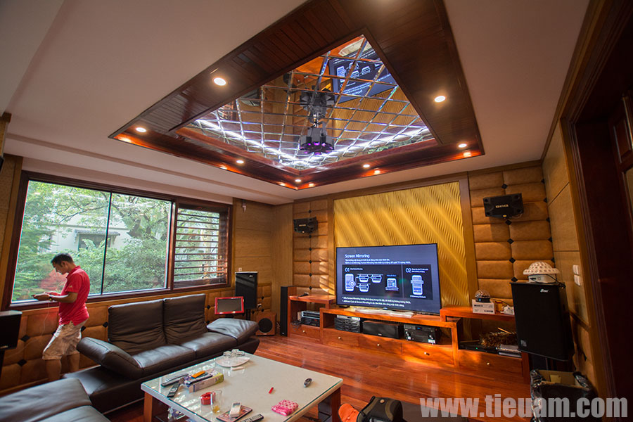 Thiết kế và thi công phòng giải trí gia đình - Ảnh 2